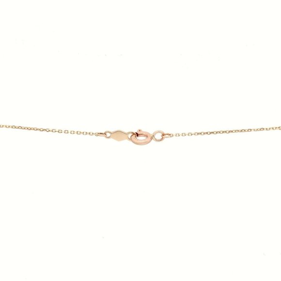 Rachel Koen 9 Fresh Water Pearls Ladies Chain Necklace 14K Yellow Gold 17.5 Inch - Picture 4 of 4